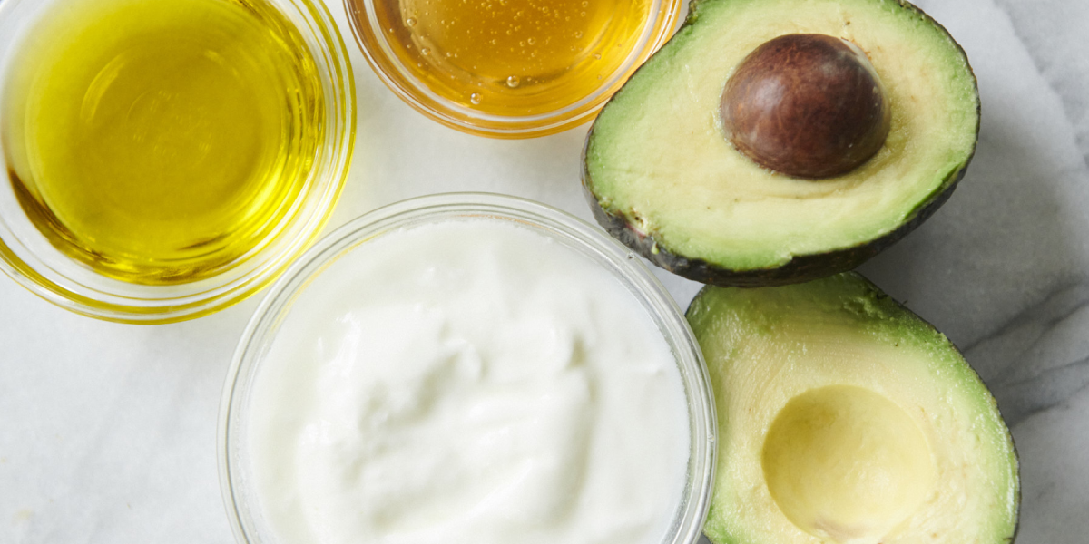 Avocado Oil and Yogurt Hair Mask