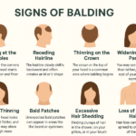 Signs of Balding