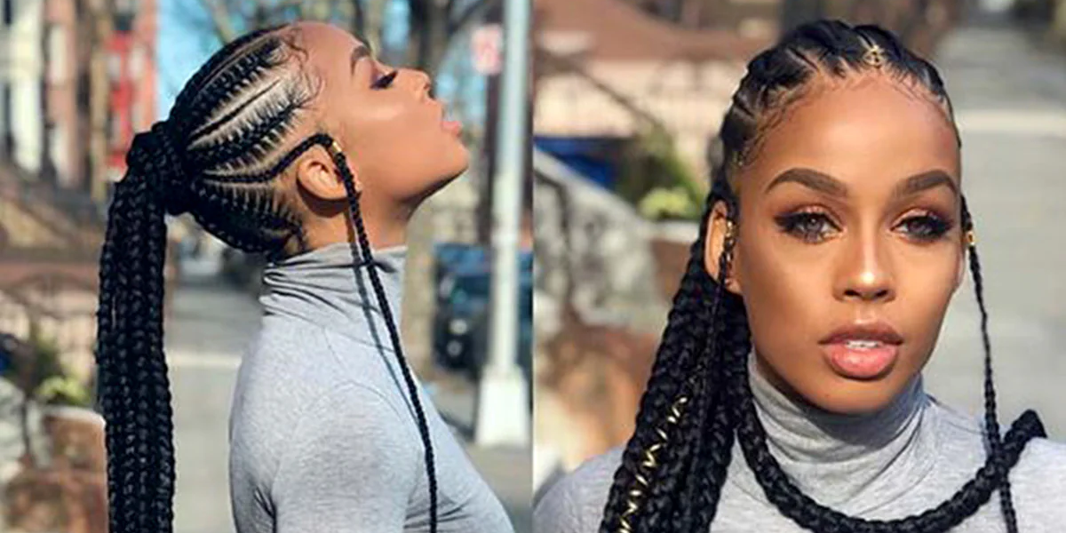 Long Braided Ponytail