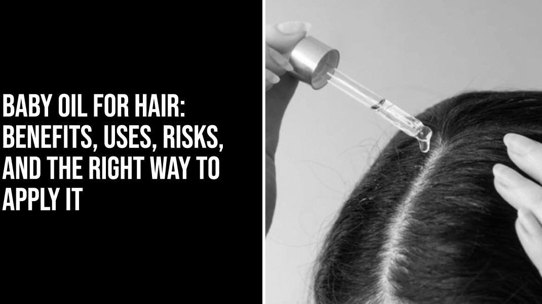 baby oil for hair