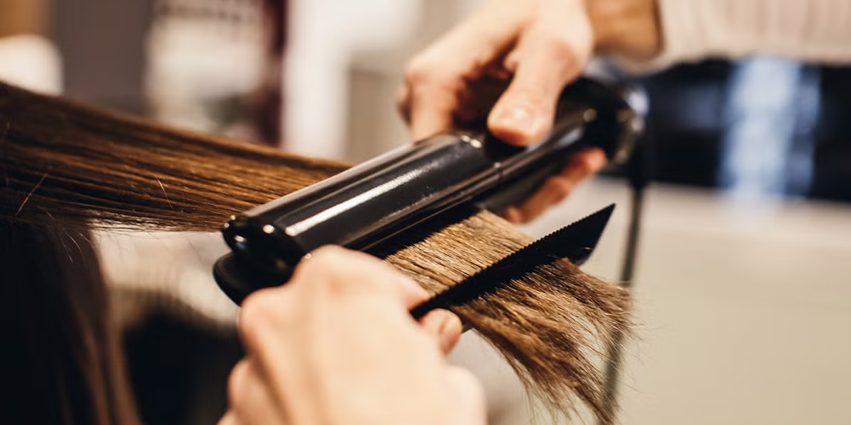 Hair Rebonding Before and After