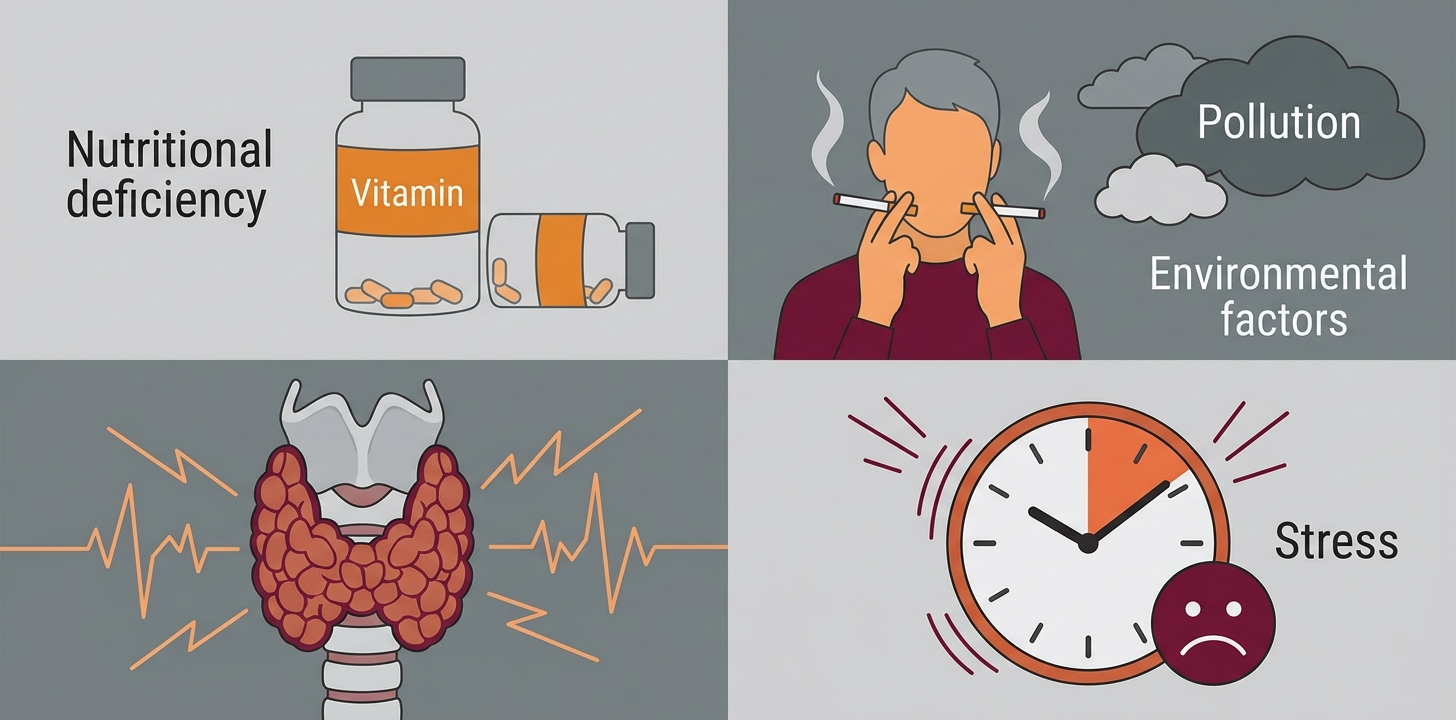 Common Causes of Premature Gray Hair