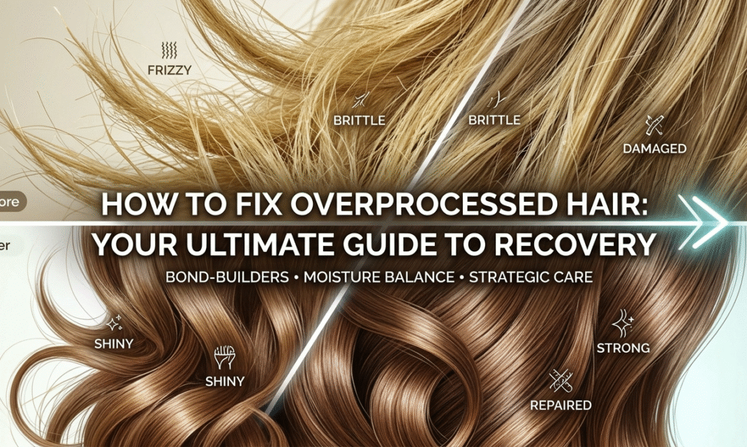 How to Fix Overprocessed Hair