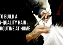 Salon Hair Care Routine