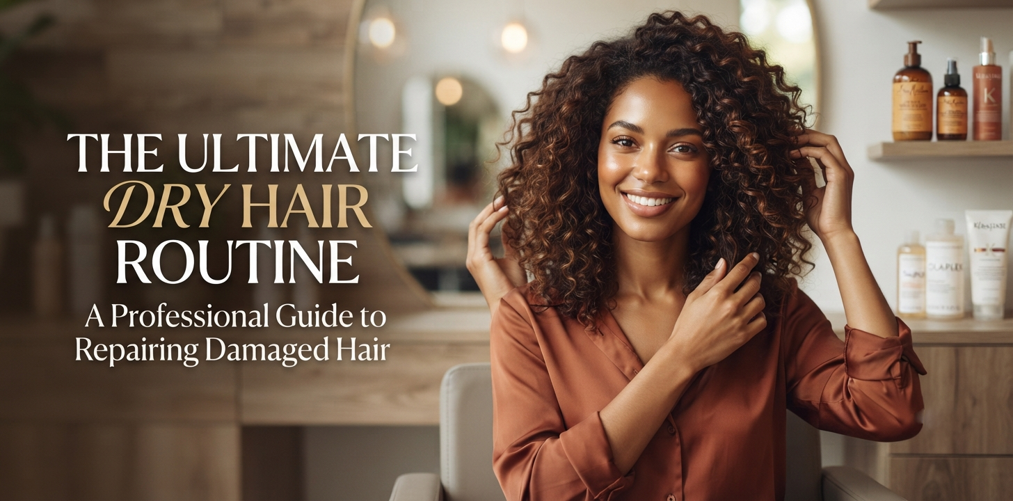 The Step-by-Step Professional Dry Hair Routine