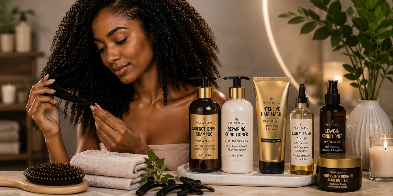 Top Professional Products for Hair Breakage Control
