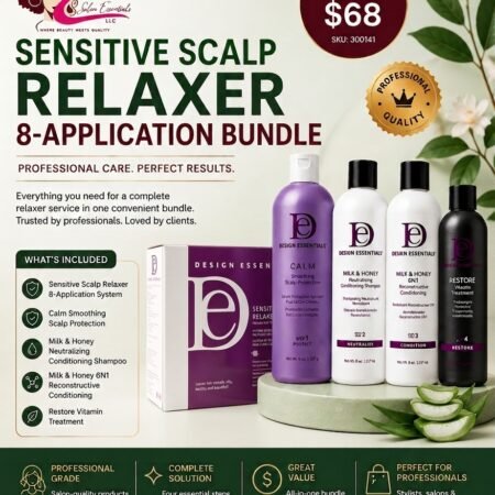 Sensitive Scalp Relaxer 8-Application Bundle